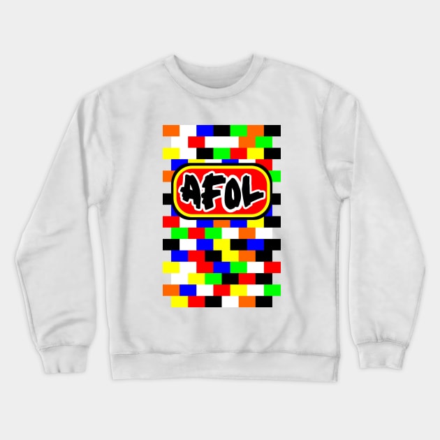 AFOL Crewneck Sweatshirt by mailboxdisco
